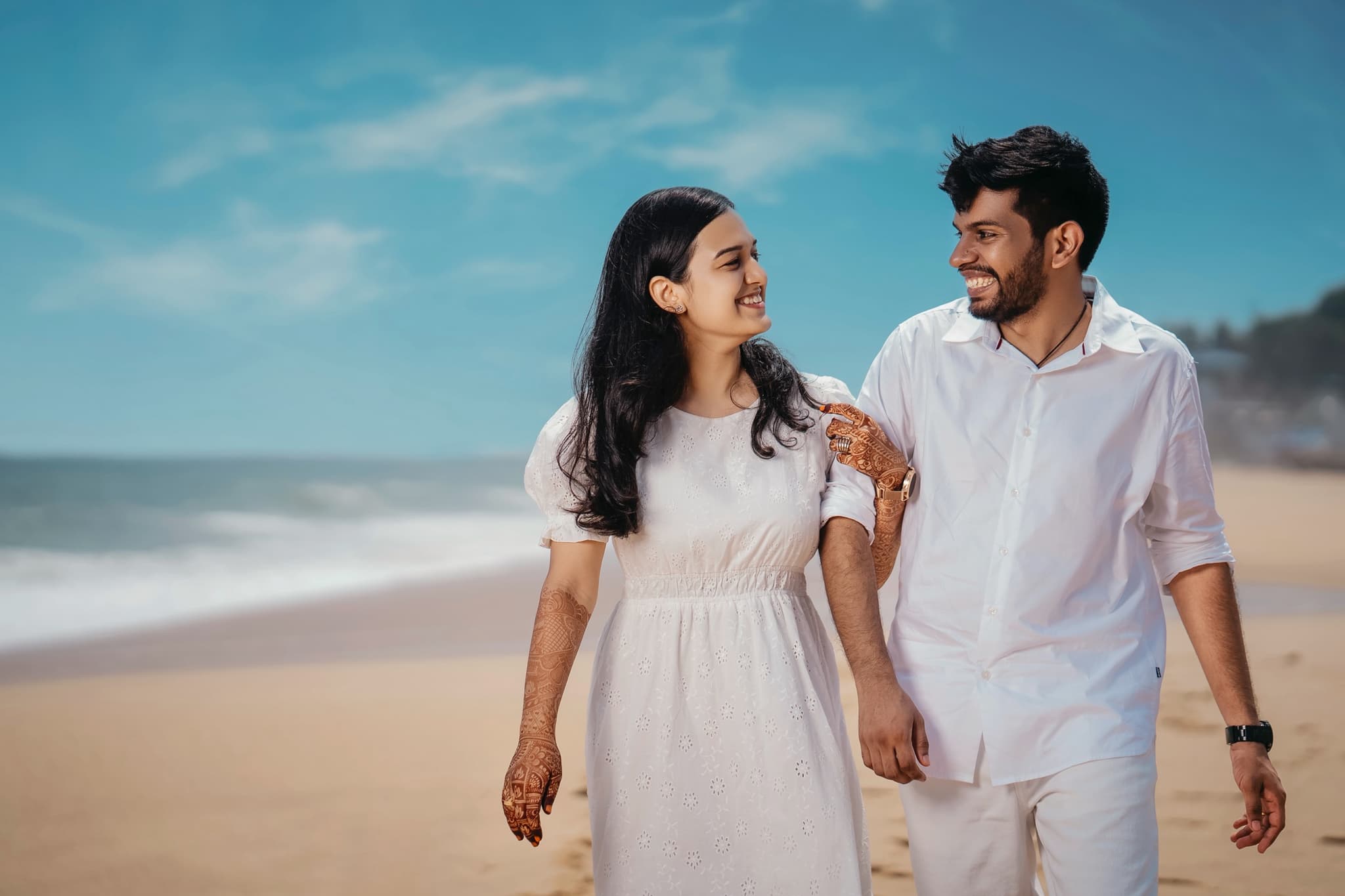 Pre-wedding photoshoot styling and direction in Chennai