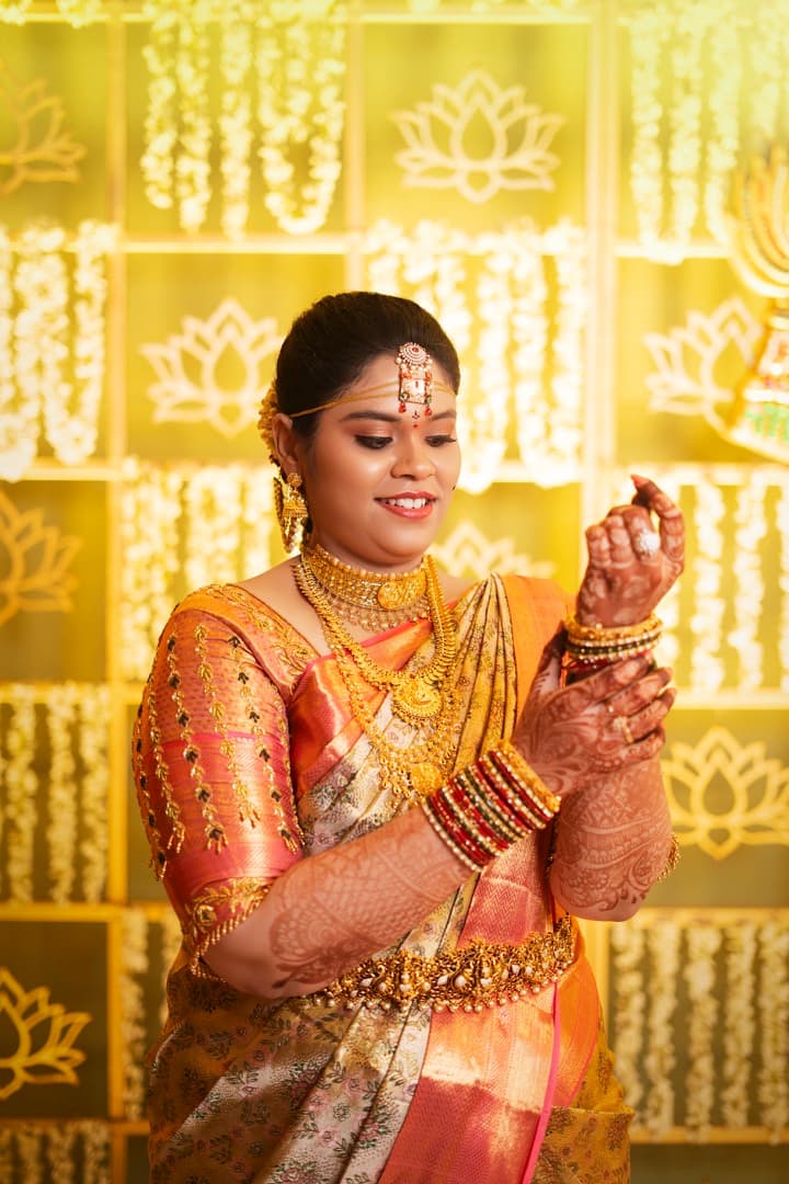 Classic bridal portrait